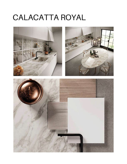 GM-Atlas Plan PorcelainTop™ Calacatta Royal Porcelain Slab