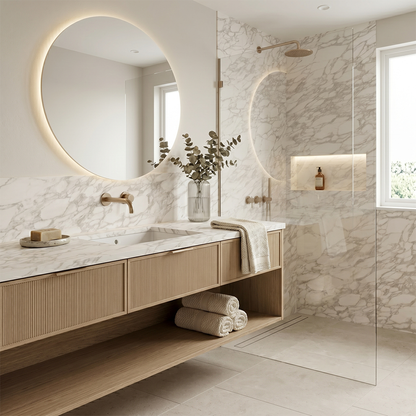 GM-Atlas Plan PorcelainTop™ Calacatta Royal Porcelain Slab