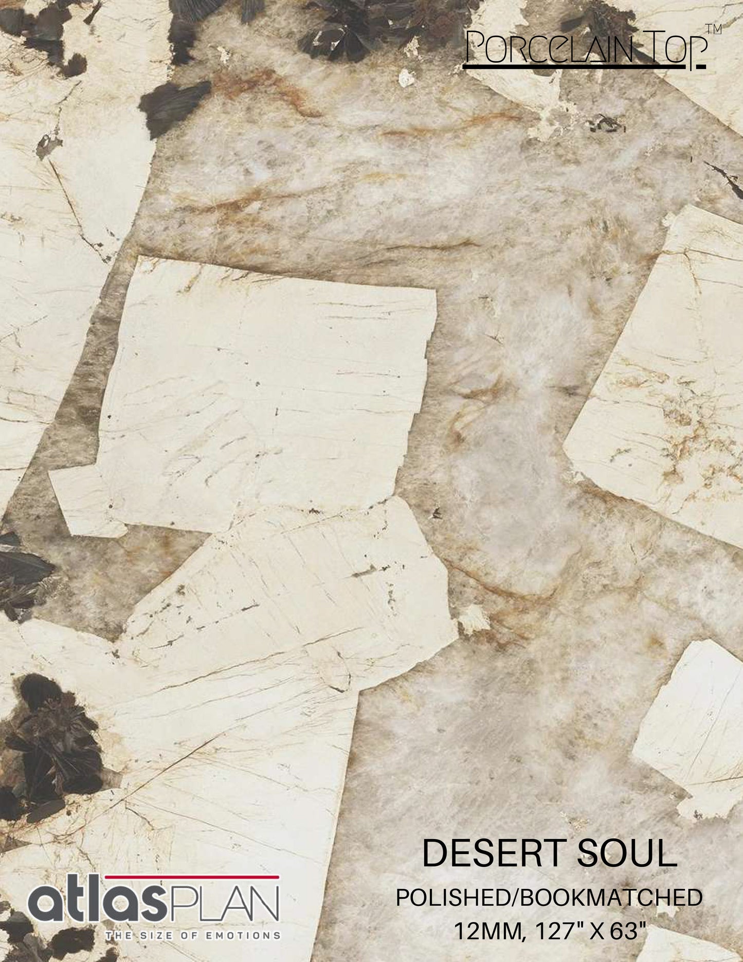 GM-Atlas Plan PorcelainTop™ Desert Soul Porcelain Slab