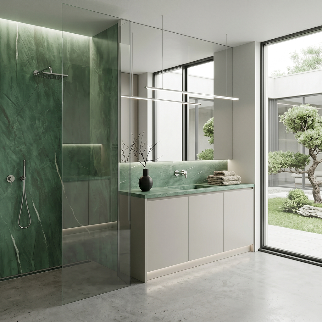 GM-Atlas Plan PorcelainTop™ Exotic Green Porcelain Slab