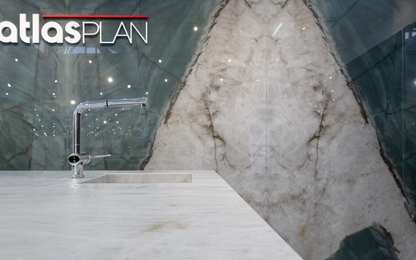 GM-Atlas Plan PorcelainTop™ Exotic Wave Porcelain Slab