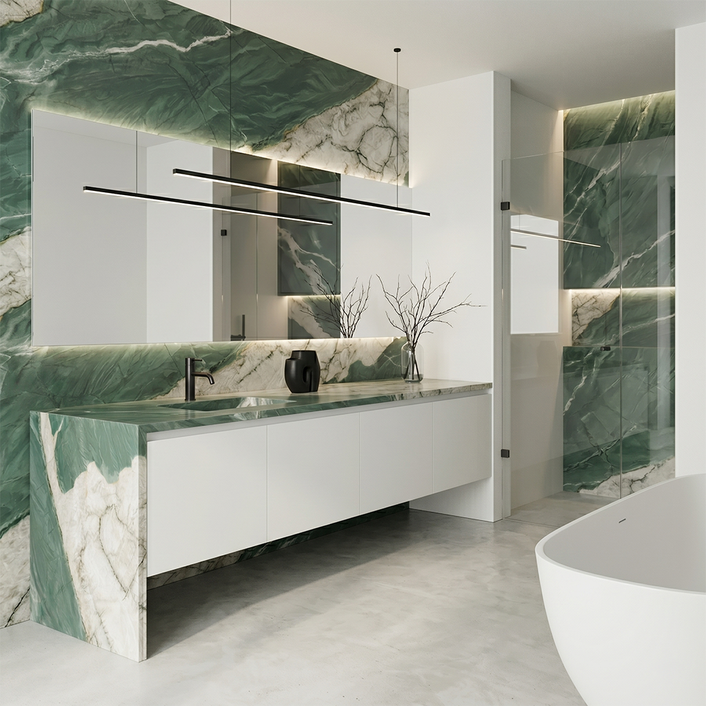 GM-Atlas Plan PorcelainTop™ Exotic Wave Porcelain Slab