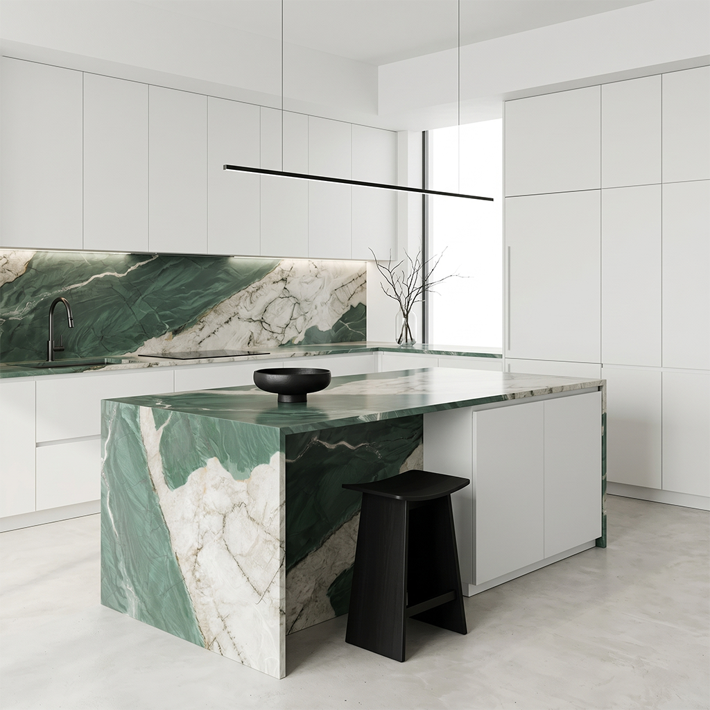 GM-Atlas Plan PorcelainTop™ Exotic Wave Porcelain Slab