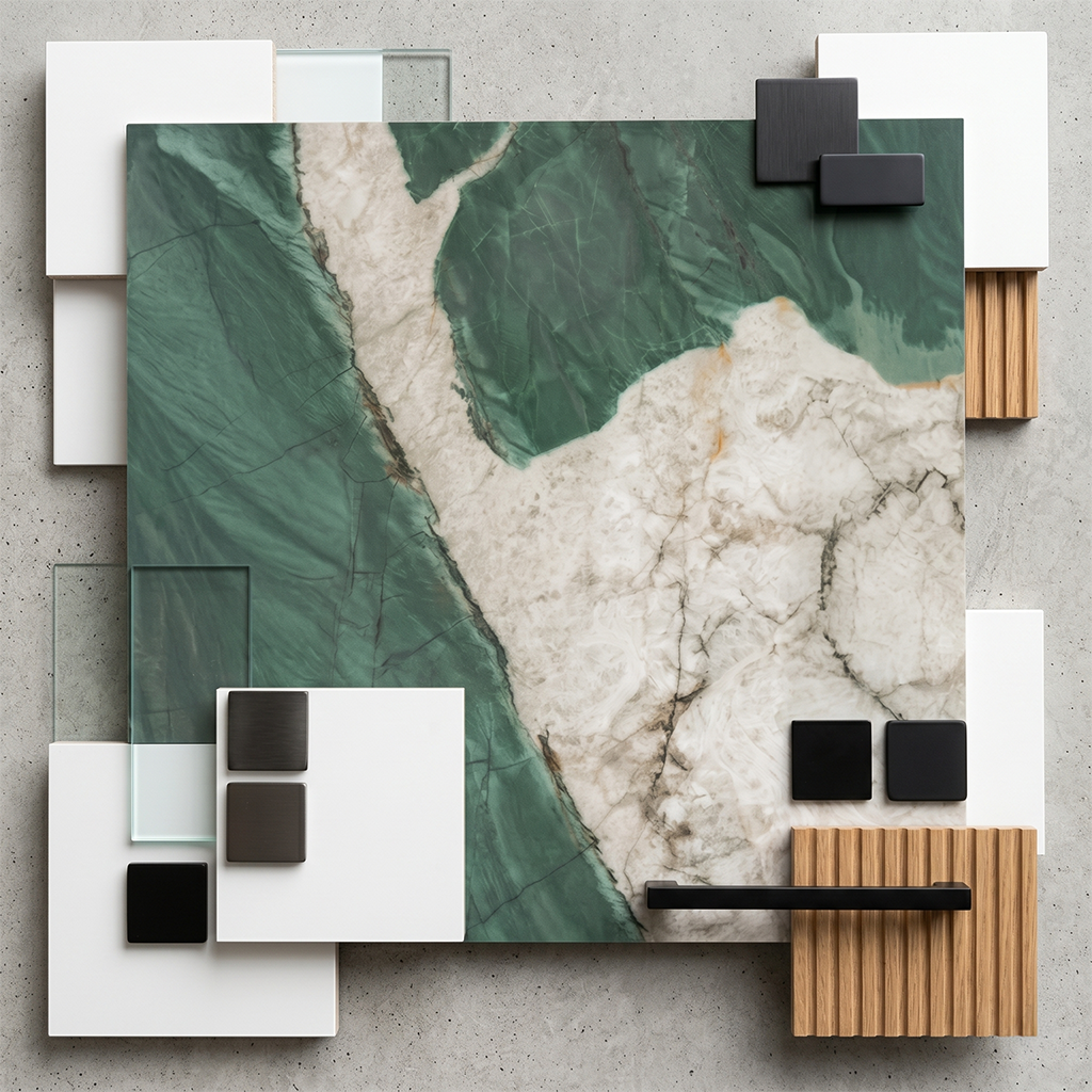 GM-Atlas Plan PorcelainTop™ Exotic Wave Porcelain Slab