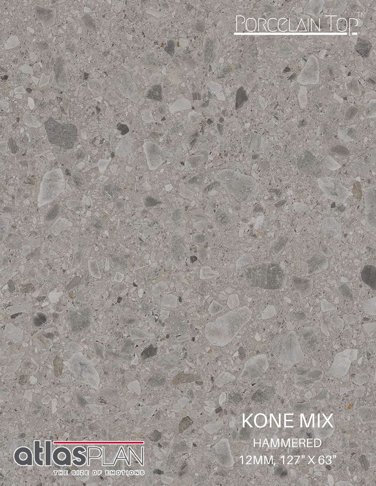 GM-Atlas Plan PorcelainTop™ Kone Mix Porcelain Slab