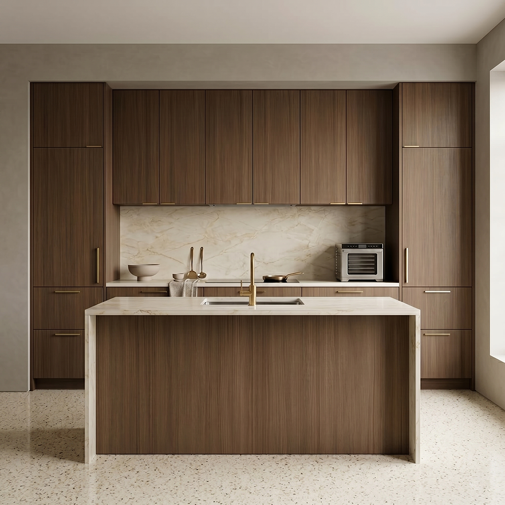 GM-Atlas Plan PorcelainTop™ Noce Canaletto Porcelain Slab