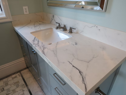 GM-Atlas Plan PorcelainTop™ Statuario Supremo Italian Porcelain Slab