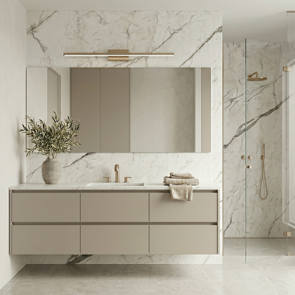 GM-Atlas Plan PorcelainTop™ Statuario Supremo Italian Porcelain Slab