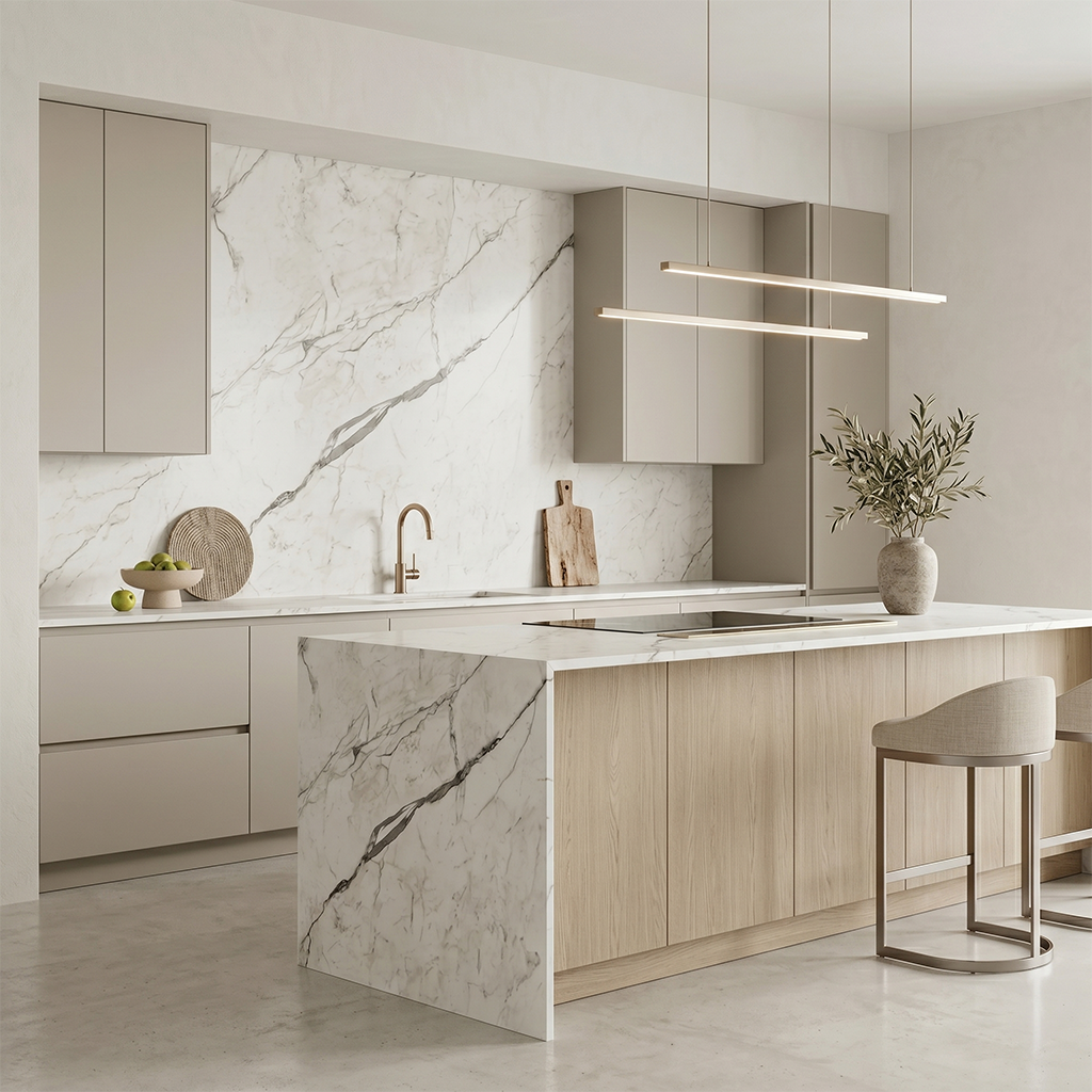 GM-Atlas Plan PorcelainTop™ Statuario Supremo Italian Porcelain Slab