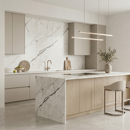 GM-Atlas Plan PorcelainTop™ Statuario Supremo Italian Porcelain Slab