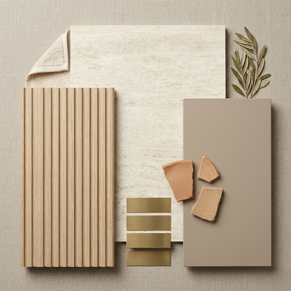 GM-Atlas Plan PorcelainTop™ Travertine White Porcelain Slab