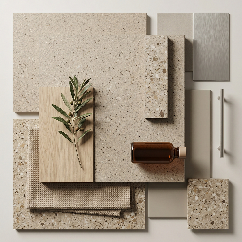 GM-Café Tierra Quartz Slab