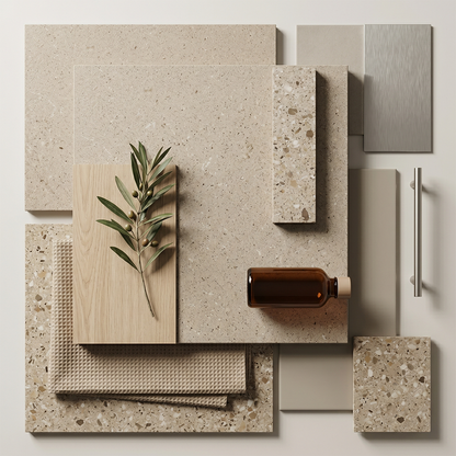 GM-Café Tierra Quartz Slab