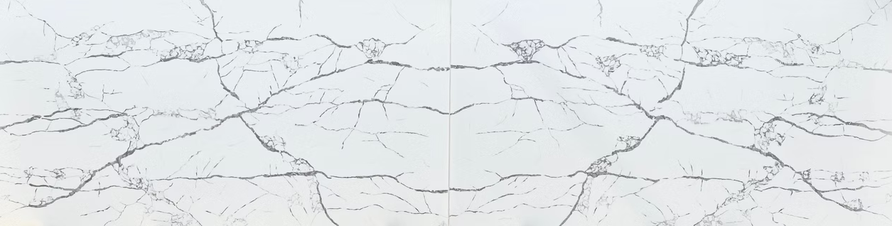 GM-Calacatta Aurora Quartz Slab