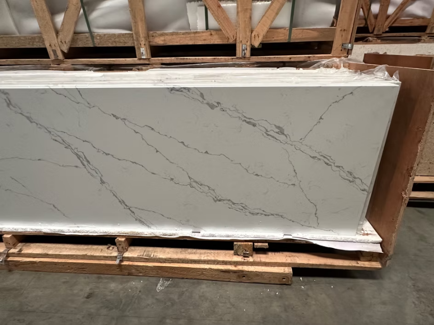 GM-Calacatta Cima Sintera Silica-Free Quartz Slab
