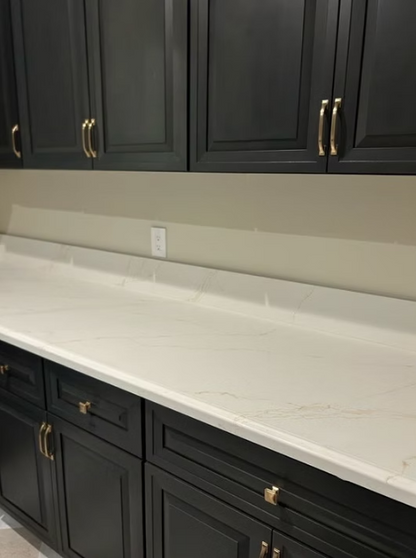 GM-Calacatta De Oro Quartz Slab
