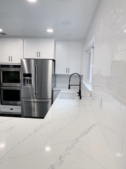 GM-Calacatta Everest Quartz Slab