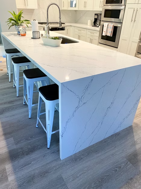 GM-Calacatta Everest Quartz Slab