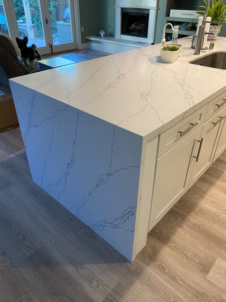 GM-Calacatta Everest Quartz Slab