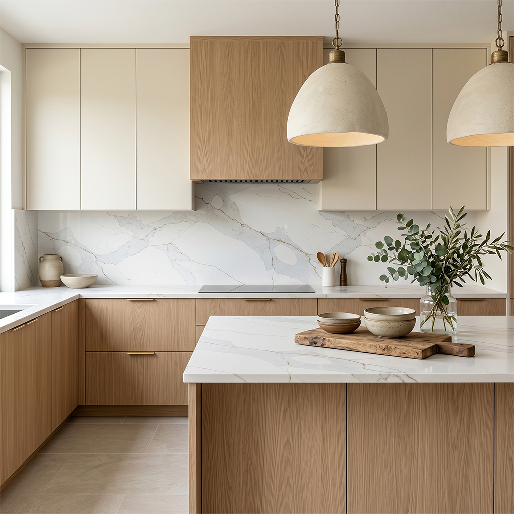 GM-Calacatta Horizonte Sintera Silica-Free Quartz Slab