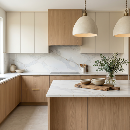 GM-Calacatta Horizonte Sintera Silica-Free Quartz Slab
