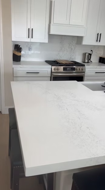 GM-Calacatta La Brisa Sintera Silica-Free Quartz Slab