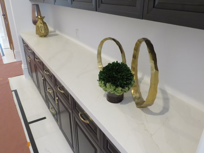 GM-Calacatta La Miel Sintera Silica-Free Quartz Slab