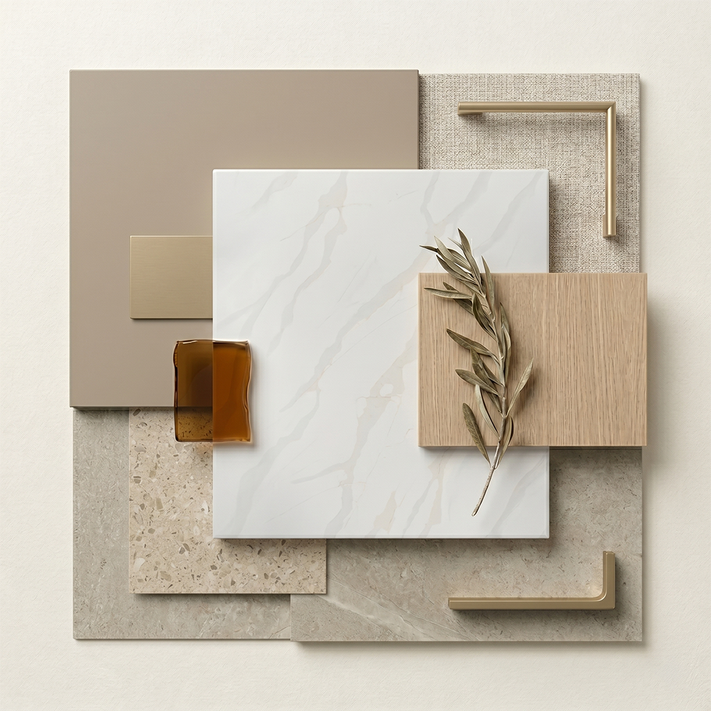 GM-Calacatta La Miel Sintera Silica-Free Quartz Slab