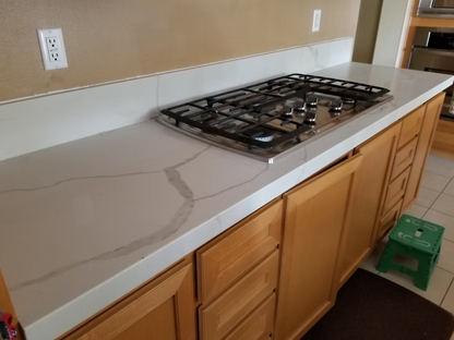 GM-Calacatta Luna Quartz Slab