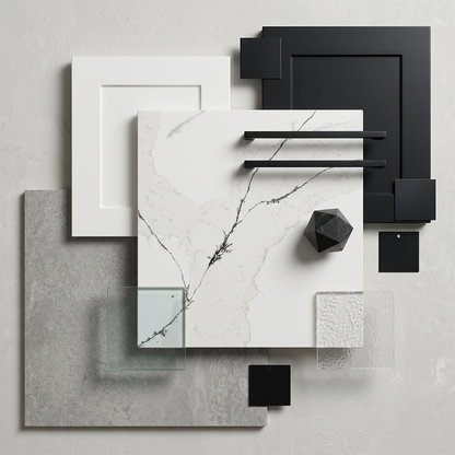 GM-Calacatta Melaza Sintera Silica-Free Quartz Slab