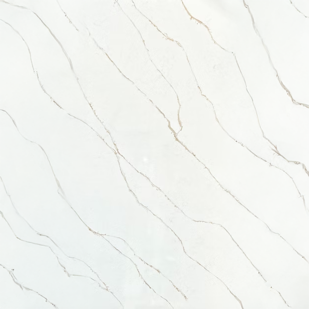 GM-Calacatta Rama Quartz Slab