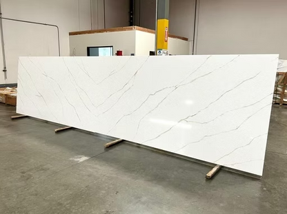 GM-Calacatta Rama Quartz Slab