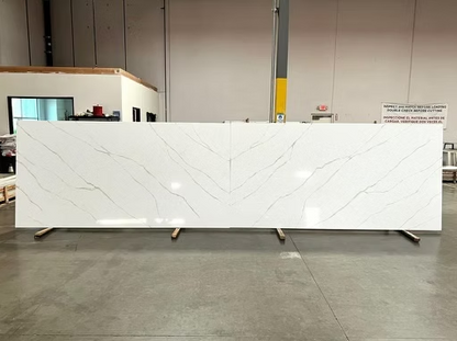 GM-Calacatta Rama Quartz Slab