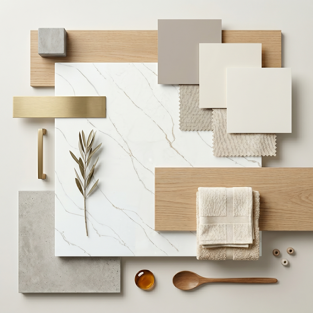 GM-Calacatta Rama Quartz Slab