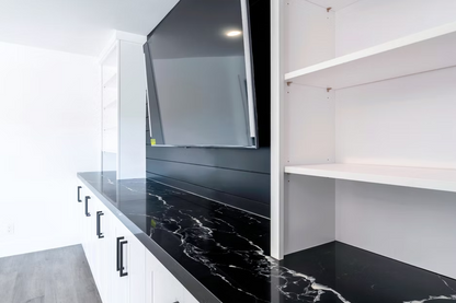 GM-Calacatta Rayo Quartz Slab