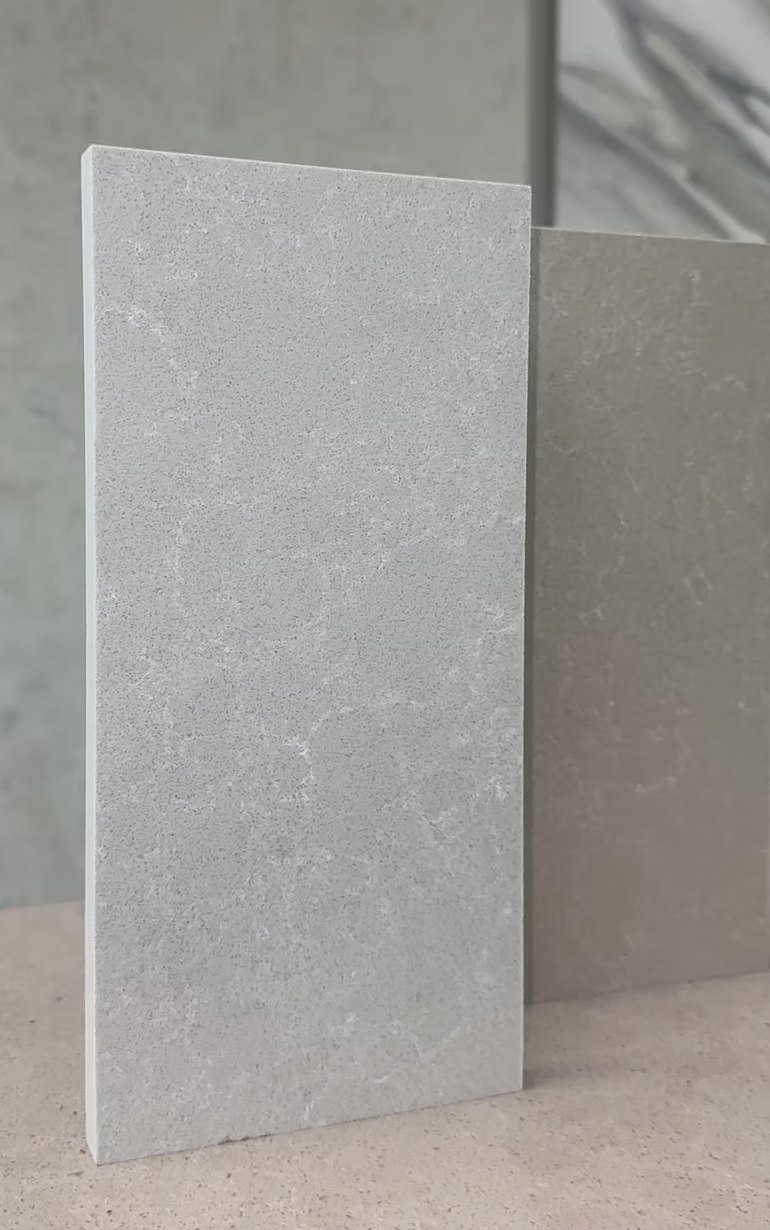 GM-Cemento Bianco Sintera Silica-Free Quartz Slab