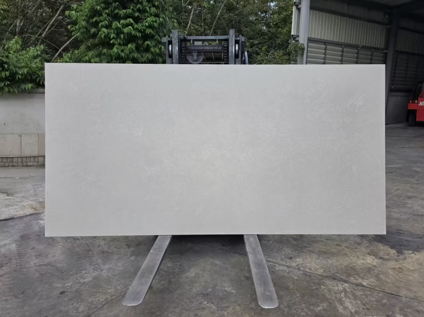 GM-Cemento Bianco Sintera Silica-Free Quartz Slab
