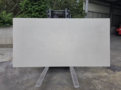 GM-Cemento Bianco Sintera Silica-Free Quartz Slab