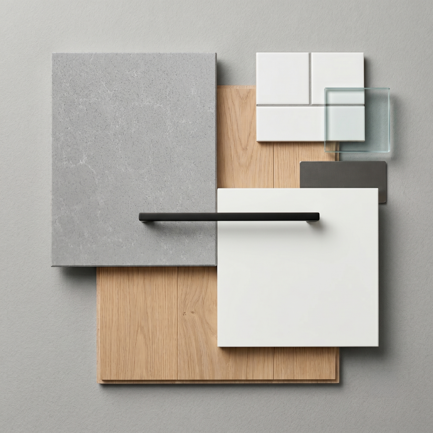 GM-Cemento Bianco Sintera Silica-Free Quartz Slab
