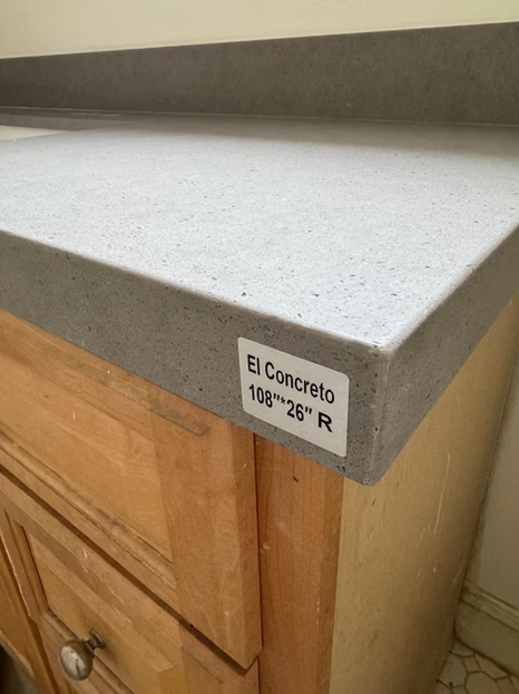 GM-El Concreto Sintera Silica-Free Quartz Slab
