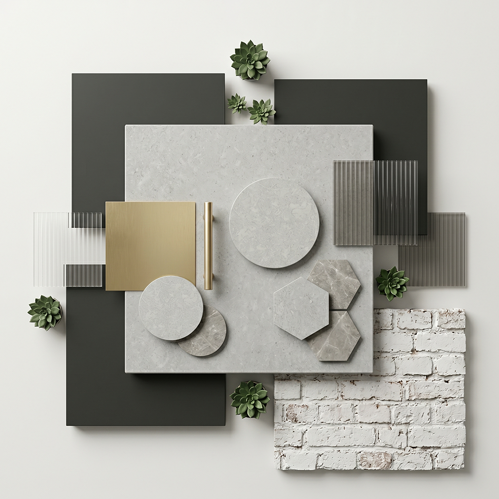 GM-El Concreto Sintera Silica-Free Quartz Slab