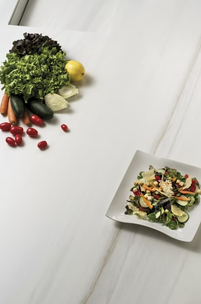 GM-Florim PorcelainTop™ Bianco Lasa Porcelain Slab
