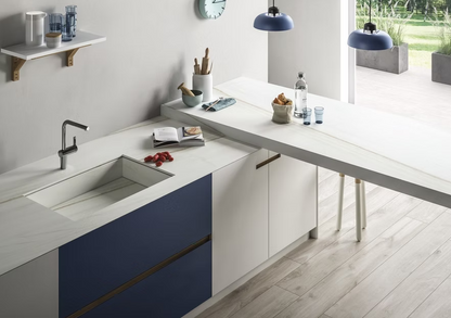 GM-Florim PorcelainTop™ Bianco Lasa Porcelain Slab