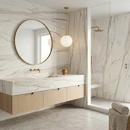 GM-Florim PorcelainTop™ Calacatta Gold Porcelain Slab