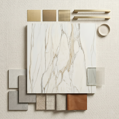 GM-Florim PorcelainTop™ Calacatta Gold Porcelain Slab