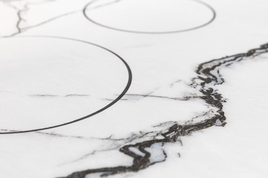 GM-Florim PorcelainTop™ Marble Breach White Porcelain Slab
