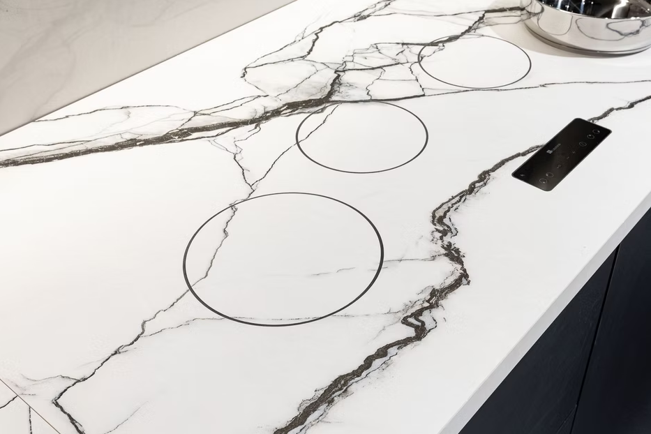 GM-Florim PorcelainTop™ Marble Breach White Porcelain Slab