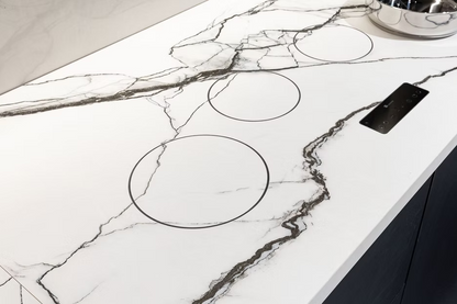 GM-Florim PorcelainTop™ Marble Breach White Porcelain Slab