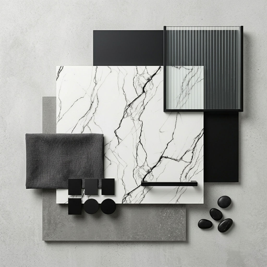 GM-Florim PorcelainTop™ Marble Breach White Porcelain Slab