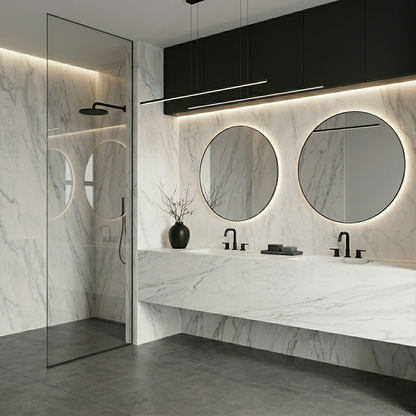 GM-Florim PorcelainTop™ Marble Calacatta Porcelain Slab